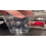 Choice Clear Flat Lid with Straw Slot - 9, 12, 16, 20, and 24 oz. - 1,000/Case Choice Clear Flat Lid with Straw Slot - 9, 12, 16, 20, and 24 oz. - 1,000/Case