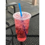 Choice Clear Flat Lid with Straw Slot - 9, 12, 16, 20, and 24 oz. - 1,000/Case Choice Clear Flat Lid with Straw Slot - 9, 12, 16, 20, and 24 oz. - 1,000/Case
