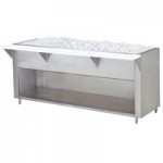 Advance Tabco CPU-3 Stainless Steel Ice-Cooled Table with Undershelf Advance Tabco CPU-3 Stainless Steel Ice-Cooled Table with Undershelf