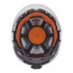 Ergodyne Skullerz 8976LED White Type 2 Class E Safety Helmet with LED Light and 6-Point Ratchet Suspension 60261