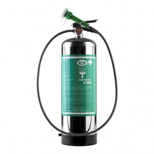 Hughes 2.9 Gallon Portable Self-Contained Pressurized Eye / Face Wash Unit 28GEW Hughes 2.9 Gallon Portable Self-Contained Pressurized Eye / Face Wash Unit 28GEW