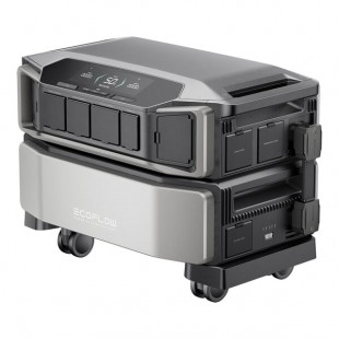 EcoFlow DELTA Pro Ultra EFDPUPCS-BP Lithium-Ion Whole-Home Portable Inverter and Extra Battery