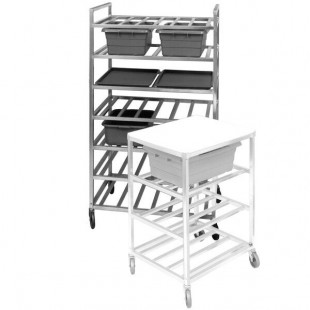 Channel USR7 Mobile Aluminum Lug Rack - 12 Lug Capacity Channel USR7 Mobile Aluminum Lug Rack - 12 Lug Capacity