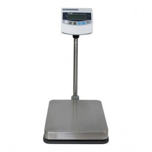 CAS BW-60DB BW Series 150 x 0.05 lb. Digital Bench Scale - Legal for Trade