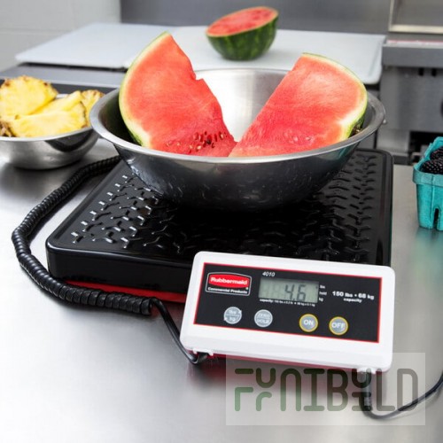 Rubbermaid® FG401088 Pelouze 150 lb. Digital Receiving Scale with Remote Display