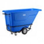 Lavex 0.5 Cubic Yard Blue Heavy-Duty Tilt Truck / Trash Cart (850 lb. Capacity) Lavex 0.5 Cubic Yard Blue Heavy-Duty Tilt Truck / Trash Cart (850 lb. Capacity)