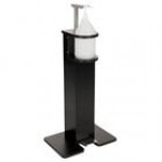 IRP 7515402 White Freestanding Hand Sanitizing Station / Dispenser with Foot Pedal