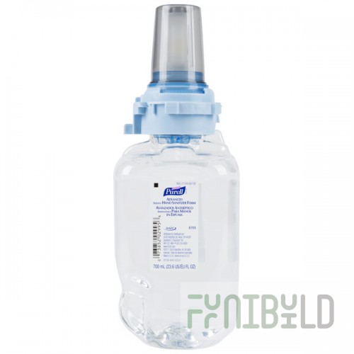 PURELL® 8705-04 ADX Advanced 700 mL Foaming Instant Hand Sanitizer - 4/Case