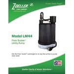 Zoeller Floor Sucker Series 42-0007 N42 Portable Utility Pump - 115V