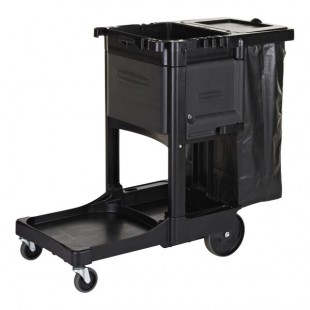 Rubbermaid® 1861430 Executive Janitor Cart with Locking Cabinet Rubbermaid® 1861430 Executive Janitor Cart with Locking Cabinet