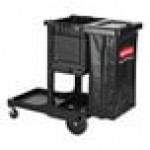 Rubbermaid® 1861430 Executive Janitor Cart with Locking Cabinet