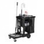 Rubbermaid® 1861430 Executive Janitor Cart with Locking Cabinet