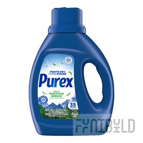 Purex 40 oz. Fresh Mountain Breeze Liquid Laundry Detergent - 6/Case