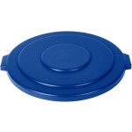 Carlisle 84105614 Bronco 55 Gallon Blue Flat Round Trash Can Lid Carlisle 84105614 Bronco 55 Gallon Blue Flat Round Trash Can Lid
