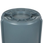 Rubbermaid® BRUTE 55 Gallon Gray Round Trash Can and Lid Rubbermaid® BRUTE 55 Gallon Gray Round Trash Can and Lid