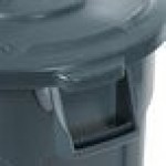 Rubbermaid® BRUTE 55 Gallon Gray Round Trash Can and Lid Rubbermaid® BRUTE 55 Gallon Gray Round Trash Can and Lid