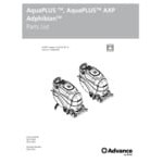 Advance Adphibian 56317011 Multi-Surface Extractor / Floor Scrubber with (4) 255 Ah AGM Batteries, Onboard Charger, and Brushes - 16 Gallon / 20 Gallon Advance Adphibian 56317011 Multi-Surface Extractor / Floor Scrubber with (4) 255 Ah AGM Batteries, Onboard Charger, and Brushes - 16 Gallon / 20 Gallon