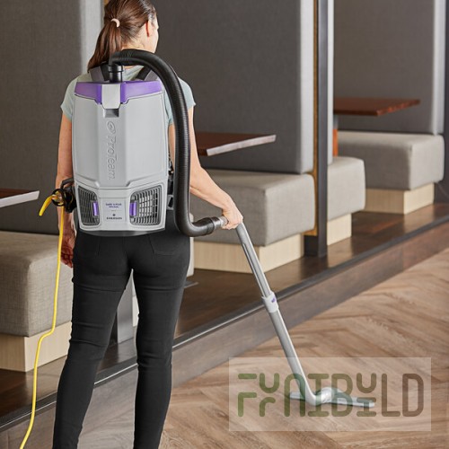 ProTeam GoFit® 6 PLUS 107712 6 Qt. Backpack Vacuum with 107466 Remediation Kit - 120V