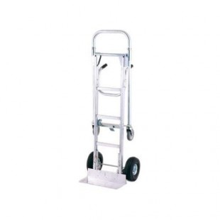 Harper 850 lb. Continuous Handle Mega Truck Senior Aluminum Hand Truck / Platform Truck with 10 Harper 850 lb. Continuous Handle Mega Truck Senior Aluminum Hand Truck / Platform Truck with 10