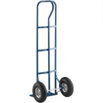 Lavex 600 lb. Blue Hand Truck With 10 Lavex 600 lb. Blue Hand Truck With 10