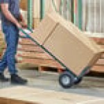 Lavex 600 lb. Blue Hand Truck With 10 Lavex 600 lb. Blue Hand Truck With 10