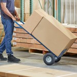 Lavex 600 lb. Blue Hand Truck With 10 Lavex 600 lb. Blue Hand Truck With 10