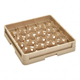 Vollrath CR11 Traex® Rack Max 20 Compartment Full-Size Closed Wall 3 1/4