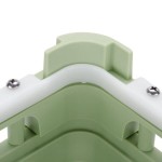 Vollrath 52693 Signature Lemon Drop Full-Size Light Green 20-Compartment 4 5/16