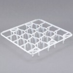 Vollrath 52693 Signature Lemon Drop Full-Size Light Green 20-Compartment 4 5/16