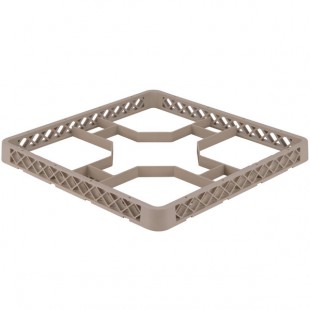 Vollrath TRK-32 Traex® Full-Size Beige 5 Compartment Glass Rack Extender Vollrath TRK-32 Traex® Full-Size Beige 5 Compartment Glass Rack Extender