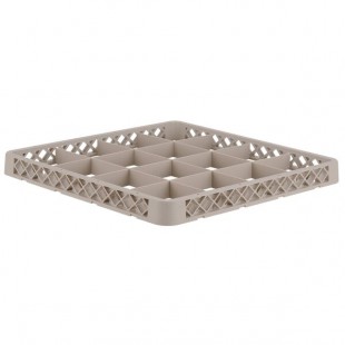 Vollrath TRD-32 Traex® Full-Size Beige 16 Compartment Glass Rack Extender