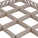 Vollrath TRD-32 Traex® Full-Size Beige 16 Compartment Glass Rack Extender Vollrath TRD-32 Traex® Full-Size Beige 16 Compartment Glass Rack Extender