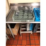 Noble Warewashing 20-Compartment Gray Full-Size Glass Rack with 2 Brown Extenders Noble Warewashing 20-Compartment Gray Full-Size Glass Rack with 2 Brown Extenders