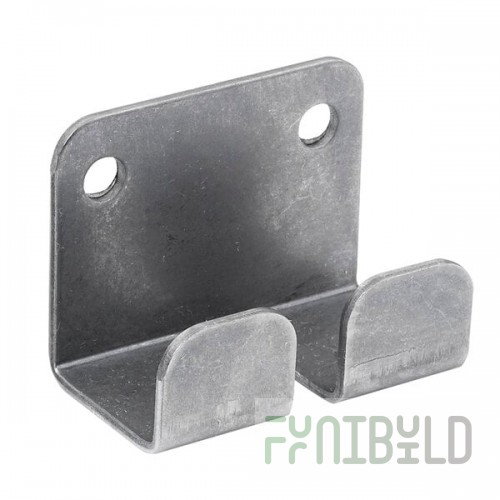 Metro SWGB2 Smartwall G3 Stainless Steel Grid Mounting Bracket Kit for Wall - 6/Pack