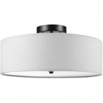 Globe 2-Light Minimalist Matte Black / Antique Brass Wall Sconce - 120V, 40W
