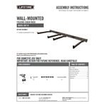 Lifetime 80719 Wall-Mounted Folding Chair Rack