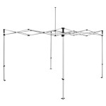 Caravan Canopy 21003306010 Displayshade 10' x 10' White Light-Duty Commercial Grade Instant Canopy Deluxe Kit with Side Walls Caravan Canopy 21003306010 Displayshade 10' x 10' White Light-Duty Commercial Grade Instant Canopy Deluxe Kit with Side Walls