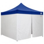 Caravan Canopy 21003306010 Displayshade 10' x 10' White Light-Duty Commercial Grade Instant Canopy Deluxe Kit with Side Walls Caravan Canopy 21003306010 Displayshade 10' x 10' White Light-Duty Commercial Grade Instant Canopy Deluxe Kit with Side Walls