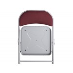 Lancaster Table & Seating Burgundy Fabric Folding Chair with Padded Seat Lancaster Table & Seating Burgundy Fabric Folding Chair with Padded Seat