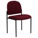Flash Furniture BT-515-1-BY-GG Burgundy Fabric Stackable Side Chair Flash Furniture BT-515-1-BY-GG Burgundy Fabric Stackable Side Chair