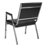 Flash Furniture Hercules Black Vinyl Bariatric Medical Reception Arm Chair Flash Furniture Hercules Black Vinyl Bariatric Medical Reception Arm Chair