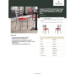Lancaster Table & Seating Clear Coat Finish Ladder Back Chair with 2 1/2 Lancaster Table & Seating Clear Coat Finish Ladder Back Chair with 2 1/2