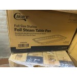 Choice Full Size Foil Steam Table Pan Shallow 1 11/16 Choice Full Size Foil Steam Table Pan Shallow 1 11/16