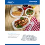 Dart 5BWWC Concorde 5-6 oz. White Non-Laminated Round Foam Bowl - 1,000/Case