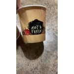 EcoChoice 8 oz. Kraft Paper Food Cup with Vented Lid - 25/Pack EcoChoice 8 oz. Kraft Paper Food Cup with Vented Lid - 25/Pack