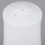 10 Strawberry Street AUR-30 Aurora Square White Porcelain Salt and Pepper Shaker Set - 18/Case