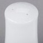 10 Strawberry Street AUR-30 Aurora Square White Porcelain Salt and Pepper Shaker Set - 18/Case