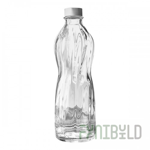 Bormioli Rocco Acqua from Steelite International 32 oz. Glass Water Bottle - 6/Case