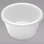 Elite Global Solutions R15SM Melamine Ramekins 1.5 oz. White Round Melamine Ramekin - 6/Case Elite Global Solutions R15SM Melamine Ramekins 1.5 oz. White Round Melamine Ramekin - 6/Case