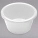 Elite Global Solutions R15SM Melamine Ramekins 1.5 oz. White Round Melamine Ramekin - 6/Case Elite Global Solutions R15SM Melamine Ramekins 1.5 oz. White Round Melamine Ramekin - 6/Case